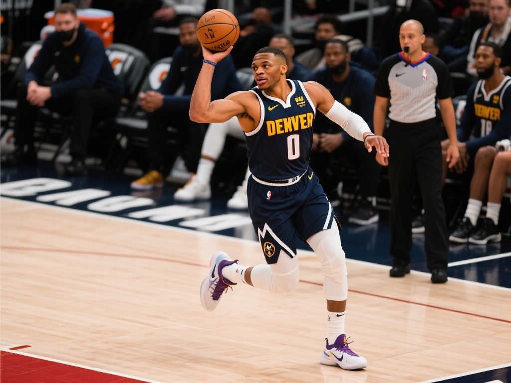 掘金全主力休战!韦少坚持出场 40分钟爆砍30分 掘金全主力休战!韦少坚持出场 40分钟爆砍30分